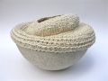Ceramic + sisal  bowl<br />
<b>2017</b><br />
stoneware, natural sisal<br />
<br />
<br />
<br />
*sold